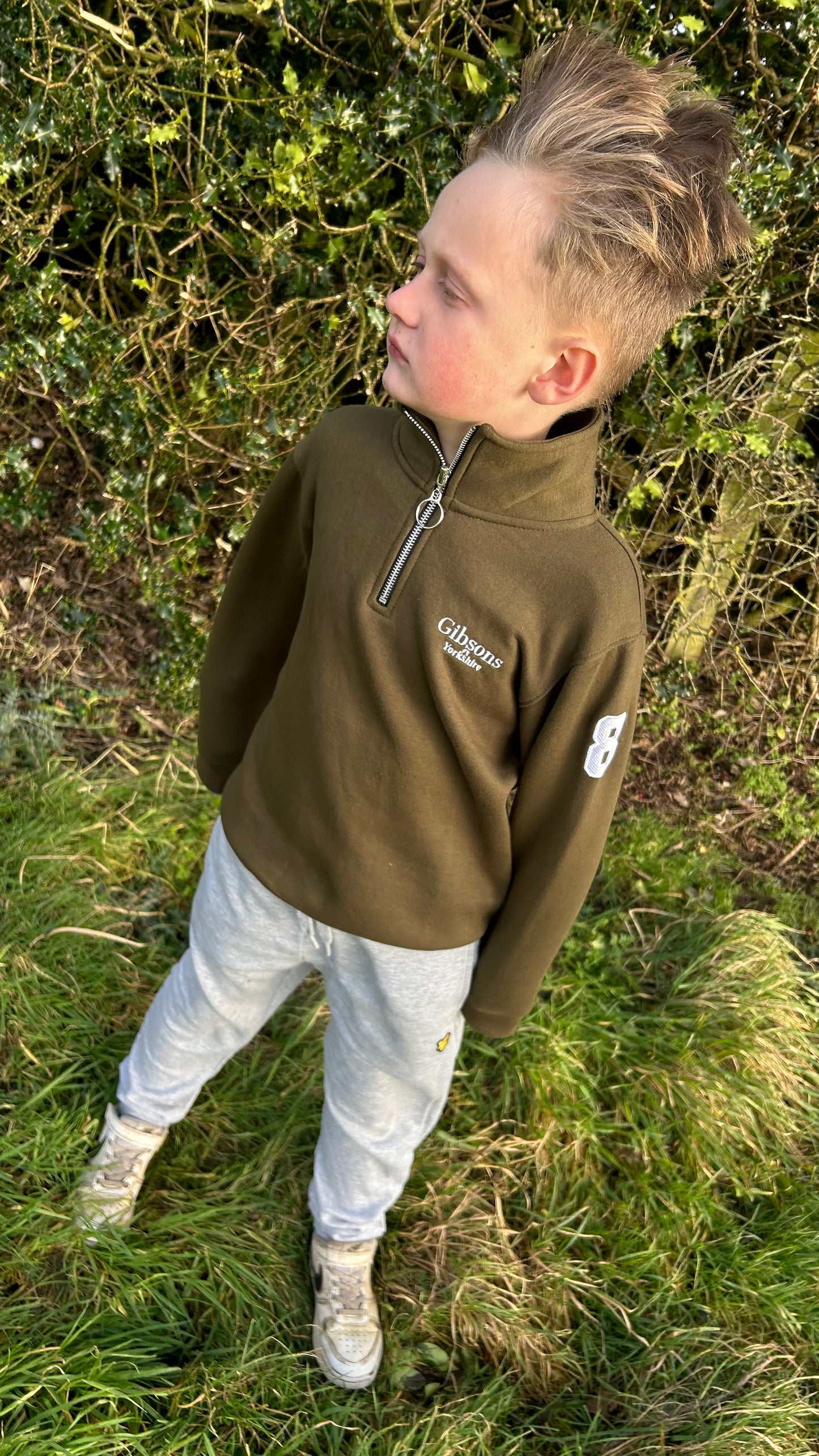 Children’s 1/4 Zip Jumper